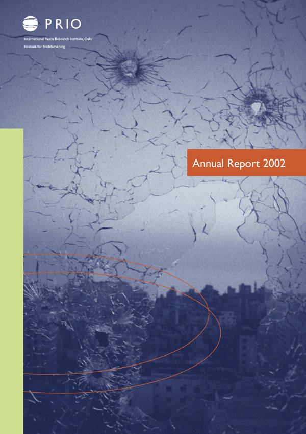 PRIO Annual Report 2002 front cover